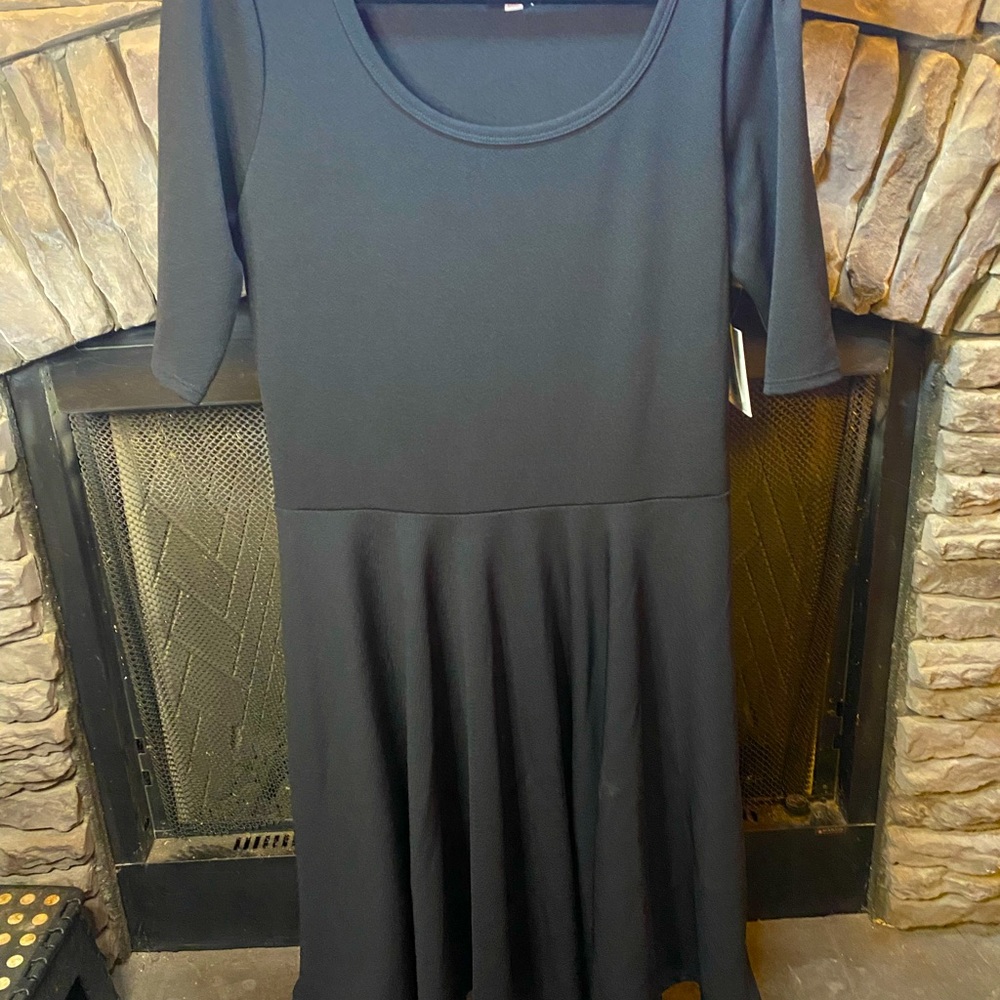 Black dress Lularoe 2XL NWT